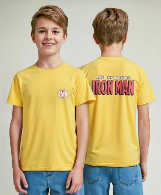 Single Jersey Knit Half Sleeve Drop Shoulder T-Shirt